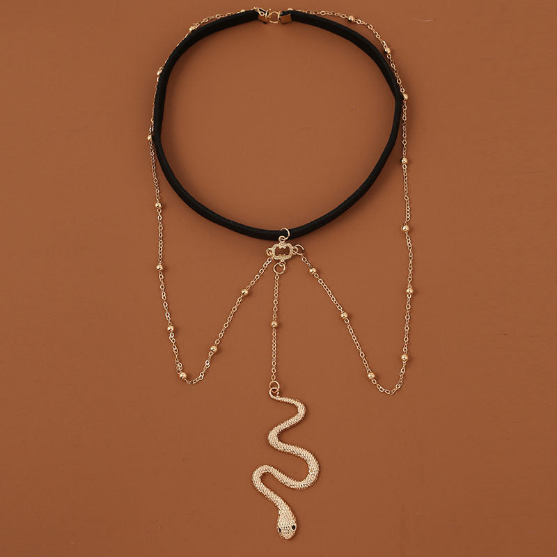 Bohemian Multi-Layer Pearl Body Chain