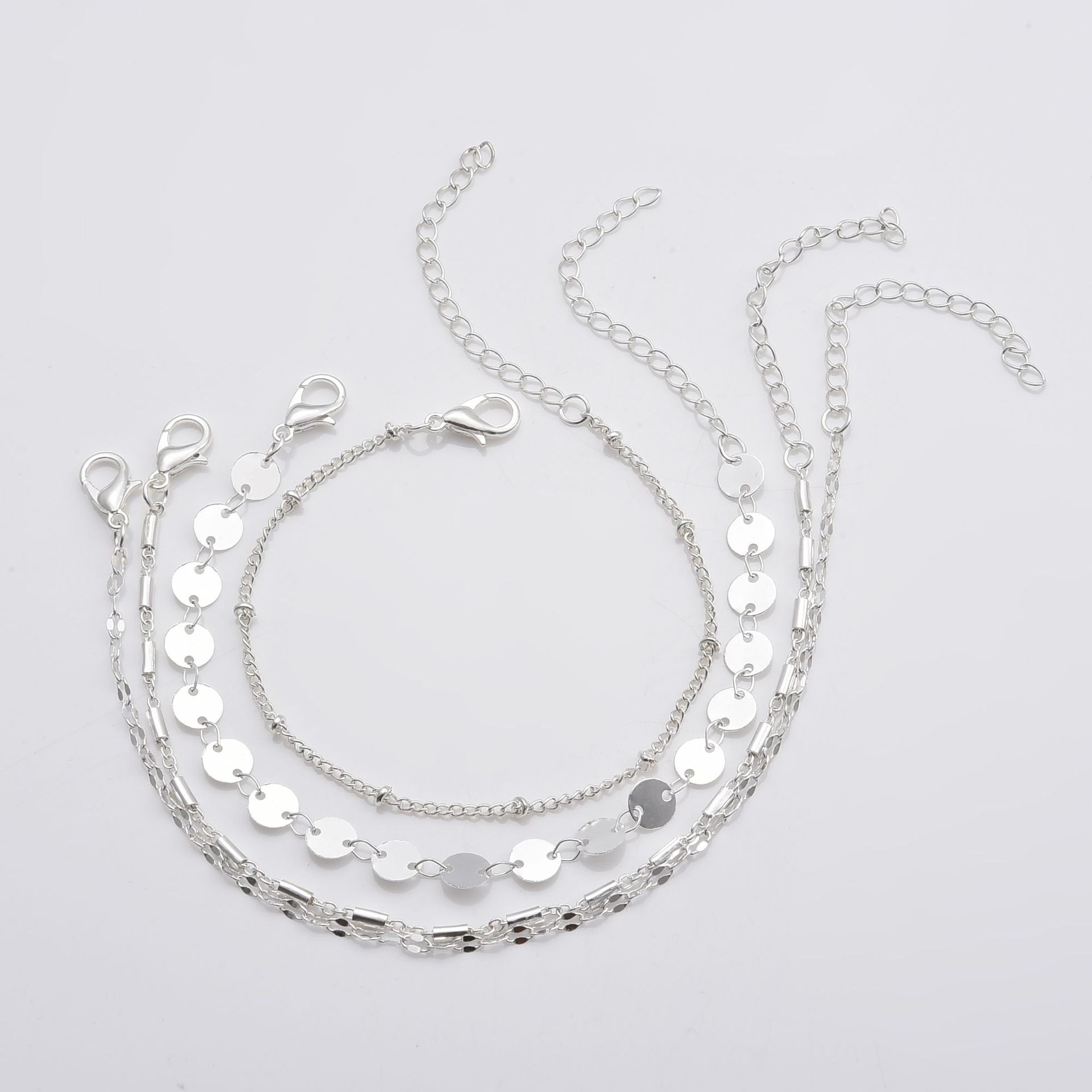 4-Piece Geometric Bracelet Set
