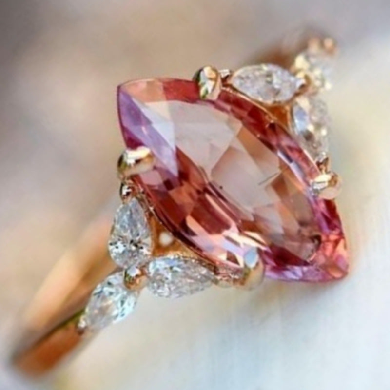 Marquise Zircon Ring