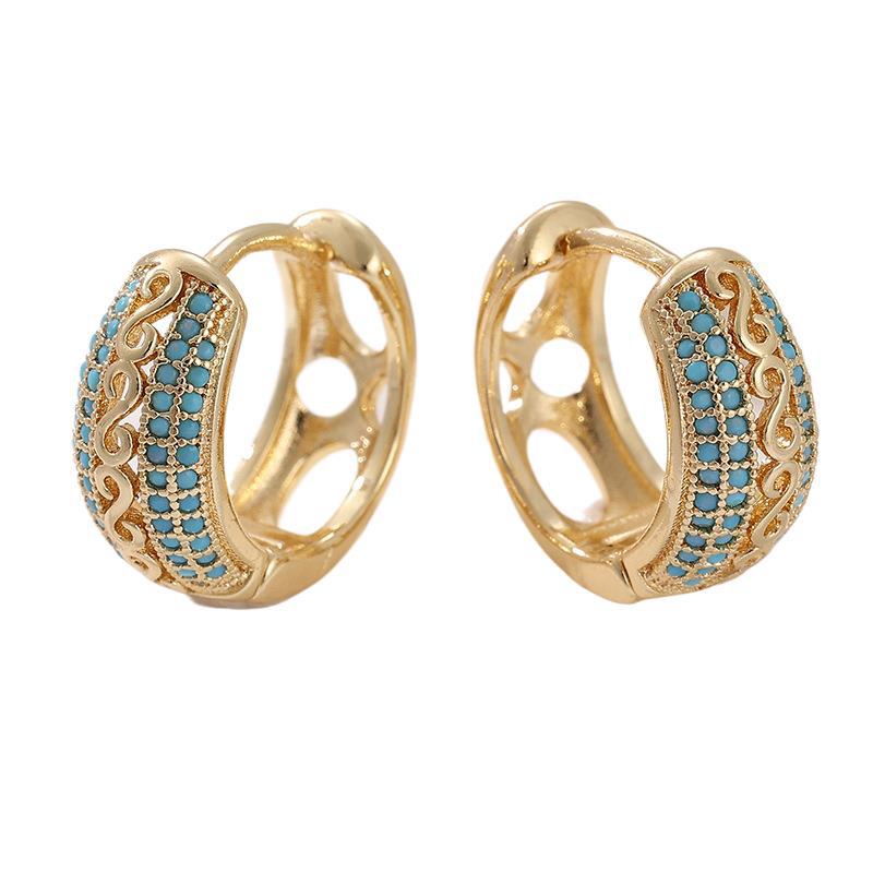 Designer Butterfly Sequin Earrings