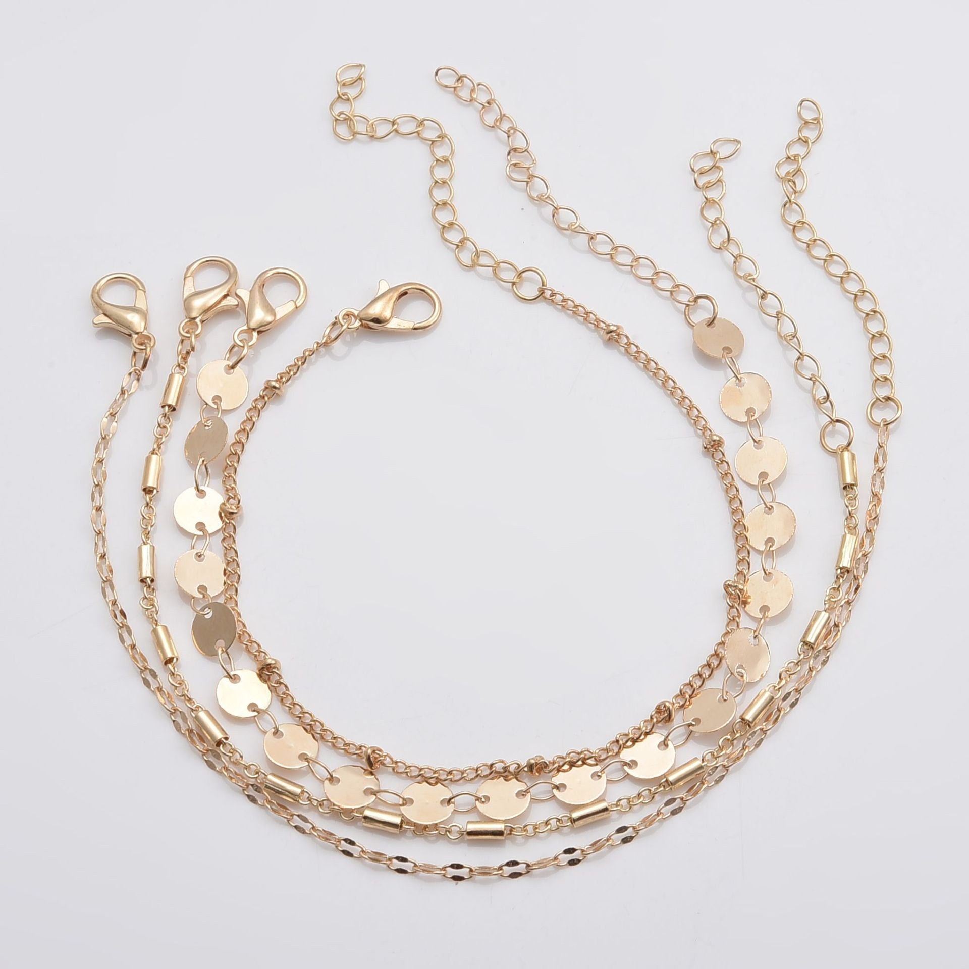 4-Piece Geometric Bracelet Set