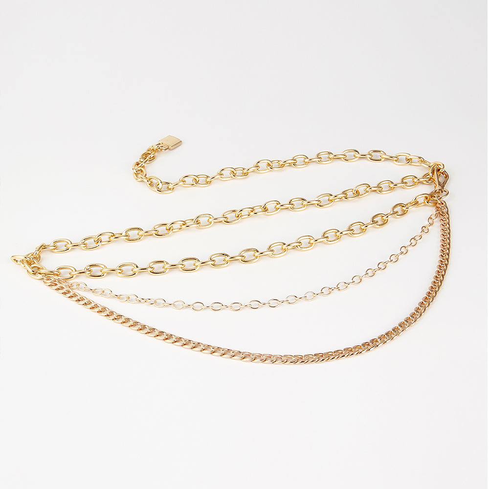 Multi-Layer Punk Waist Body Chain