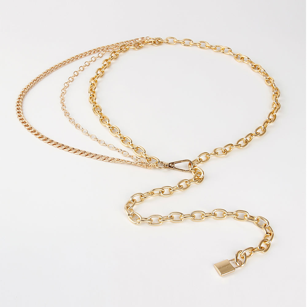 Multi-Layer Punk Waist Body Chain