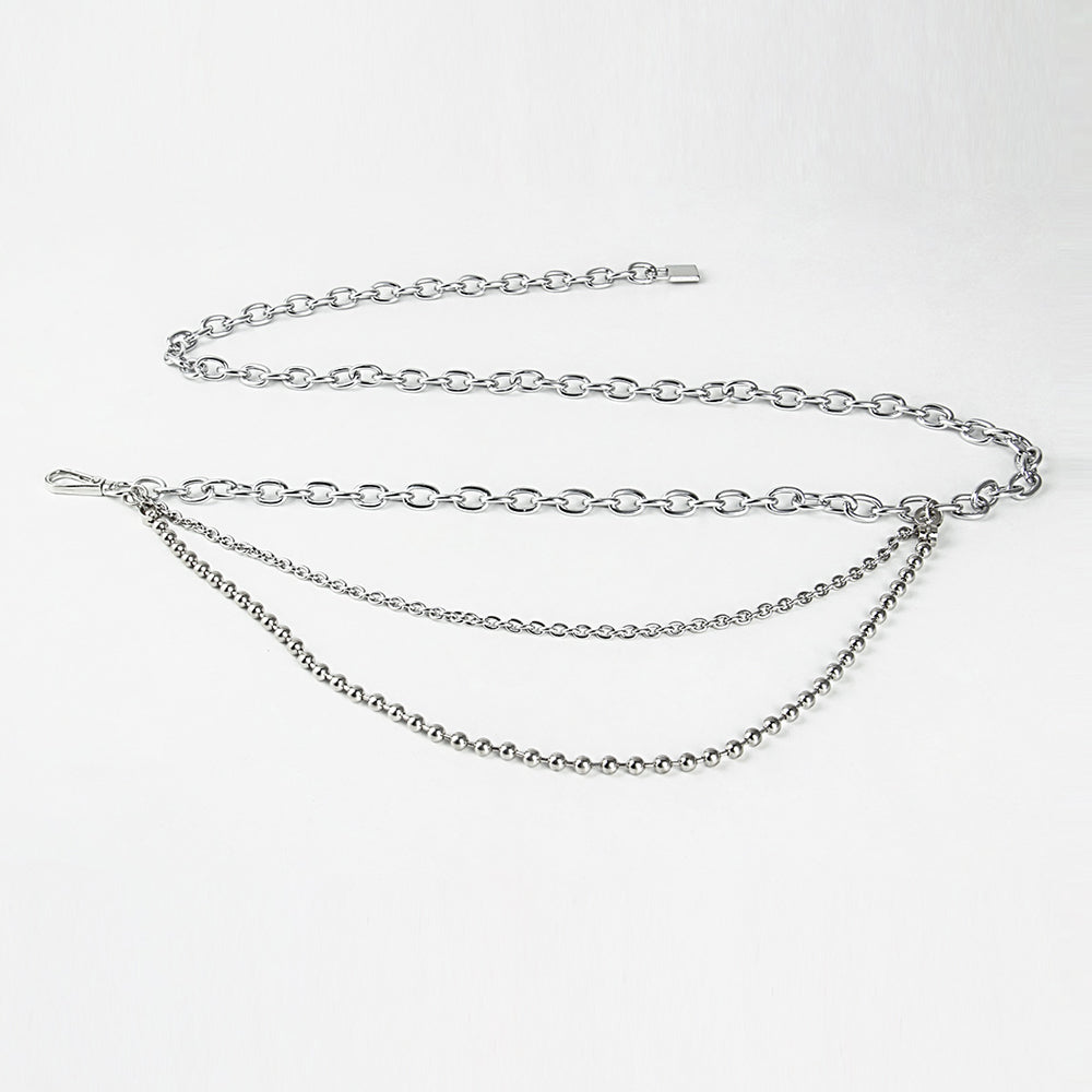 Multi-Layer Punk Waist Body Chain