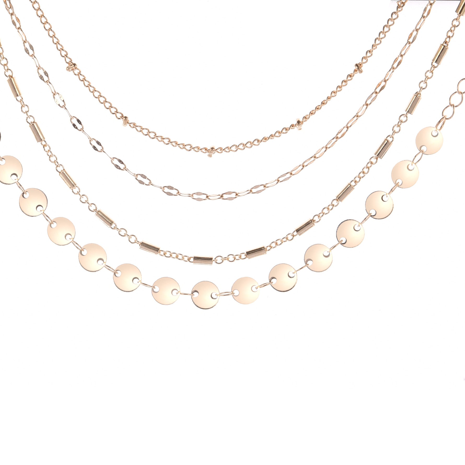 4-Piece Geometric Bracelet Set