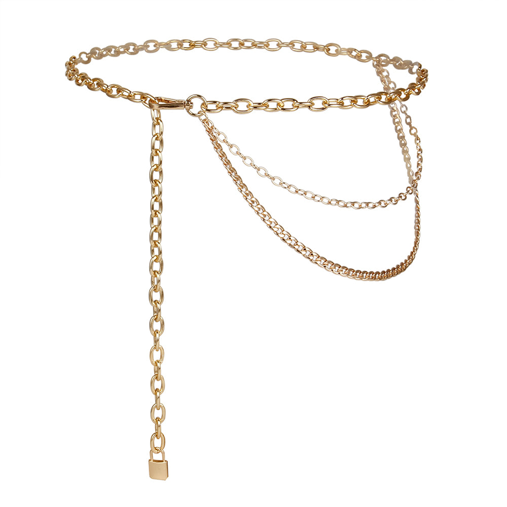 Multi-Layer Punk Waist Body Chain